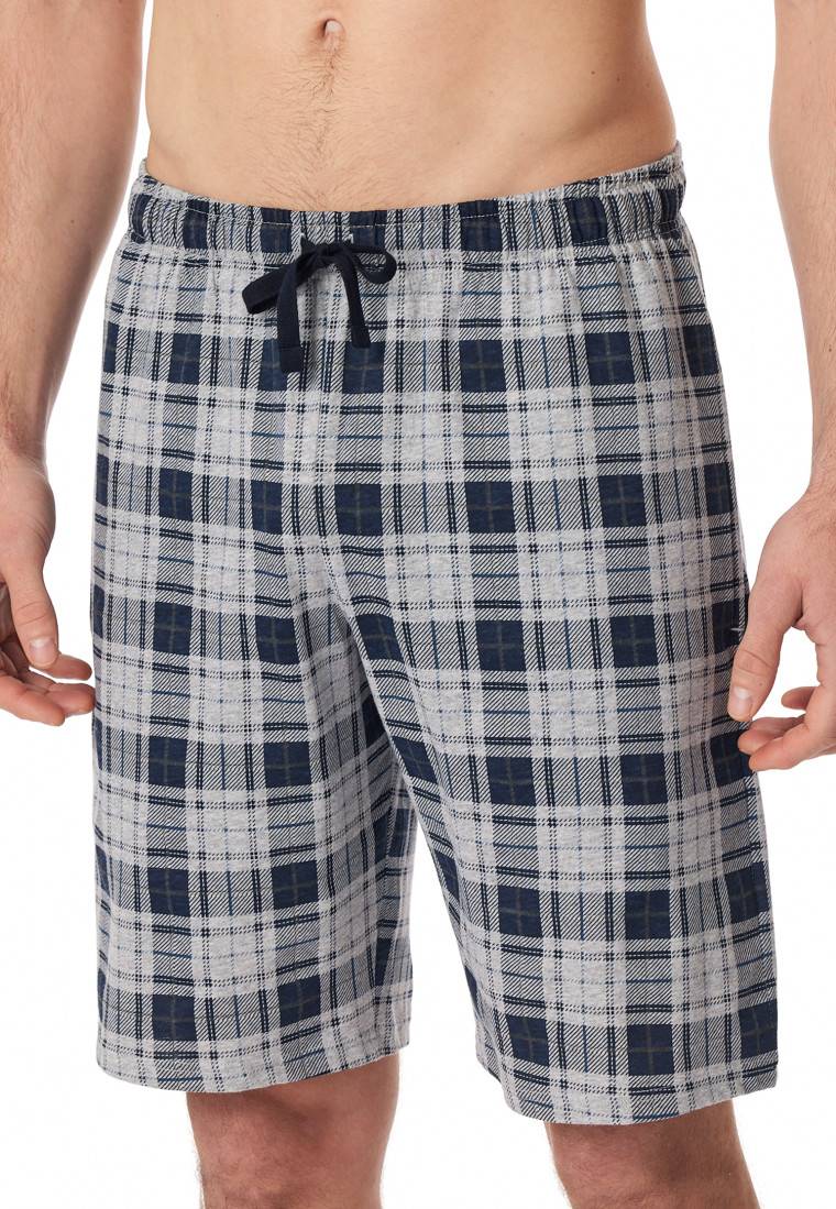 Schiesser Hose kurz multicolor kariert - Mix+Relax Bis zu 65% Rabatt