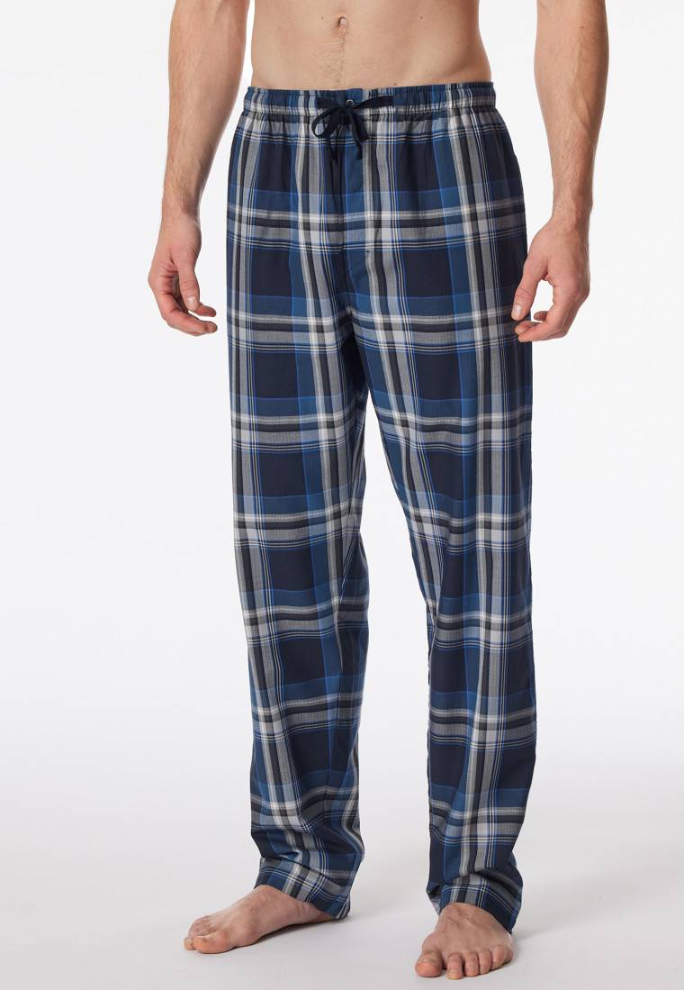 Schiesser Hose lang Webware multicolor kariert - Mix+Relax Nur für heute