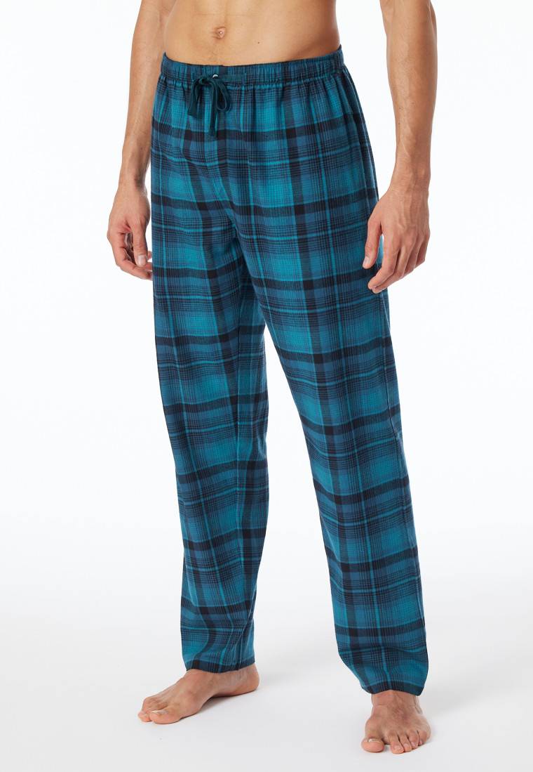 Schiesser Hose lang Flanell Karos multicolor - Mix+Relax Discount Store für neue Produkte