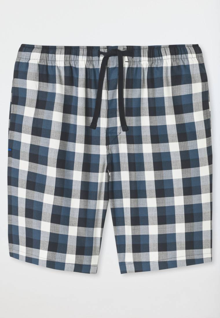 Schiesser Bermuda kurz Webware multicolor kariert - Mix+Relax Fabrikverkauf