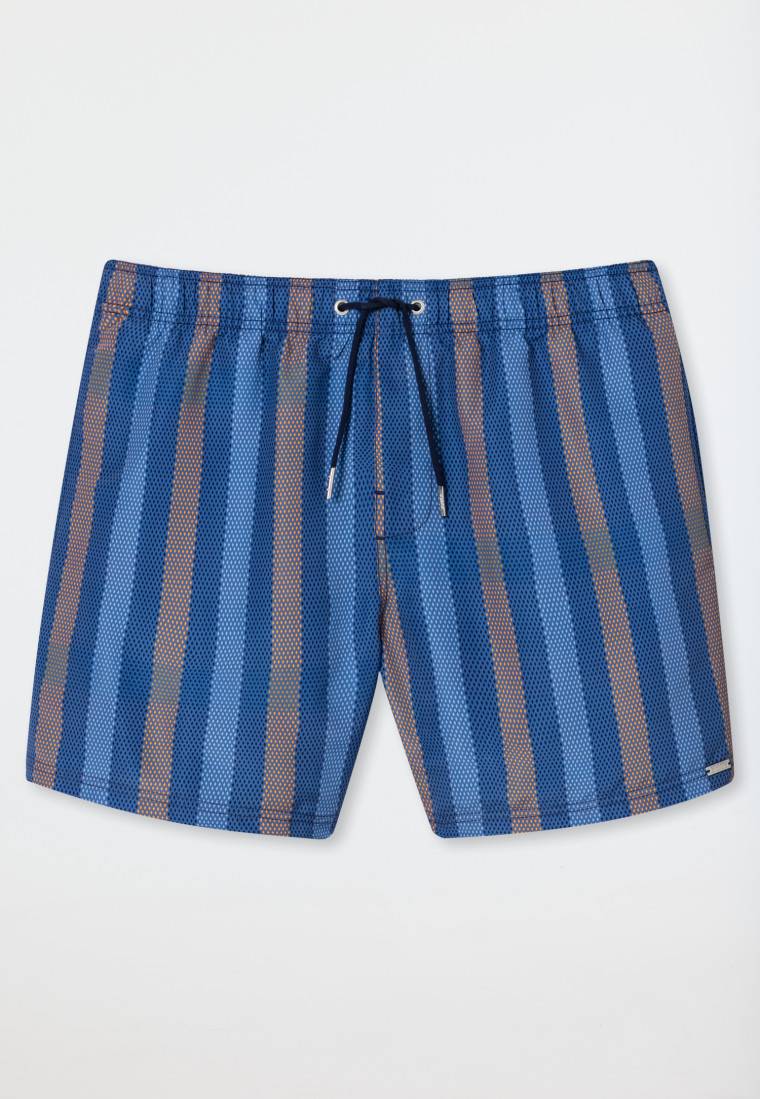 Schiesser Badeshorts Webware gestreift multicolor - Modern Swim Limitierter Zeitrabatt