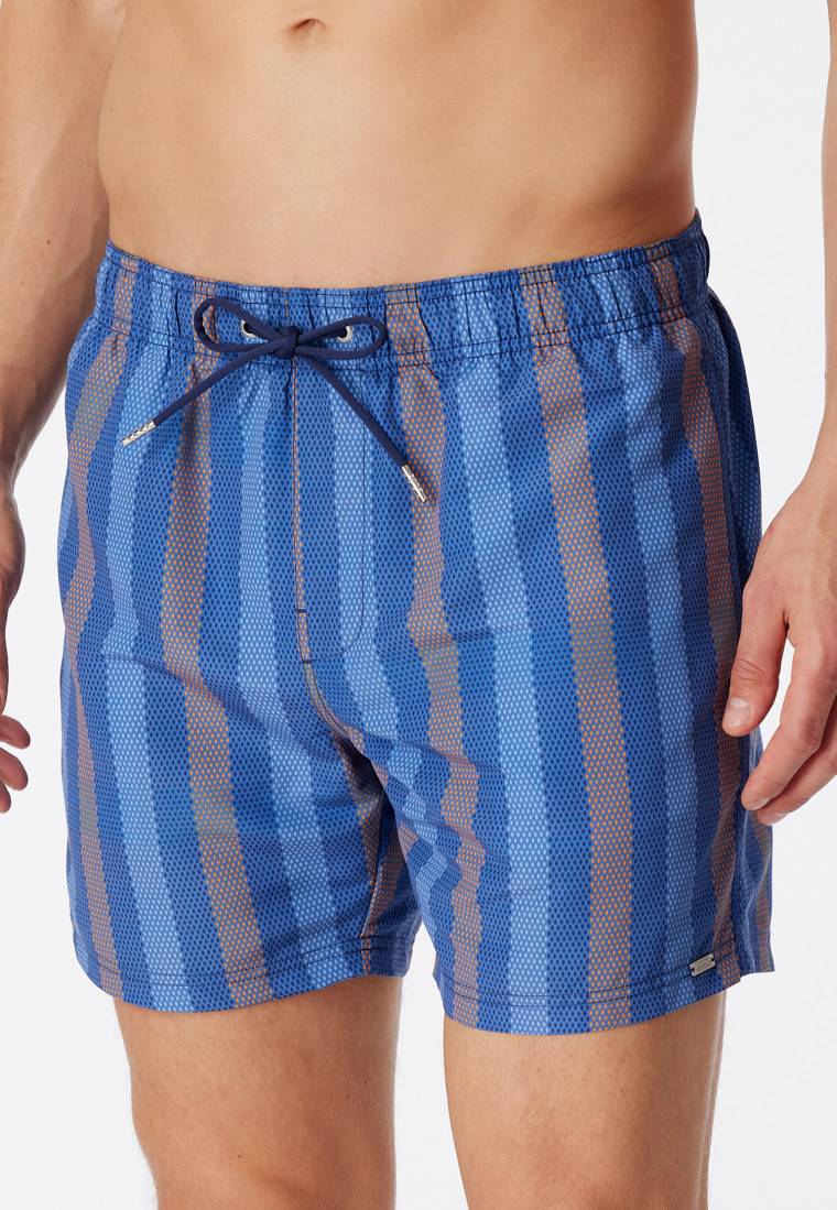 Schiesser Badeshorts Webware gestreift multicolor - Modern Swim Limitierter Zeitrabatt