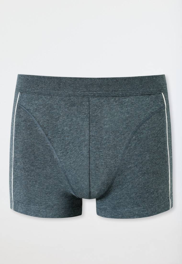 Schiesser Shorts blau-meliert - Comfort Fit Vatertagsangebot