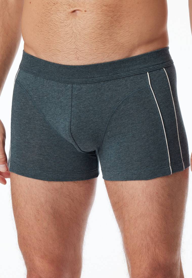Schiesser Shorts blau-meliert - Comfort Fit Vatertagsangebot