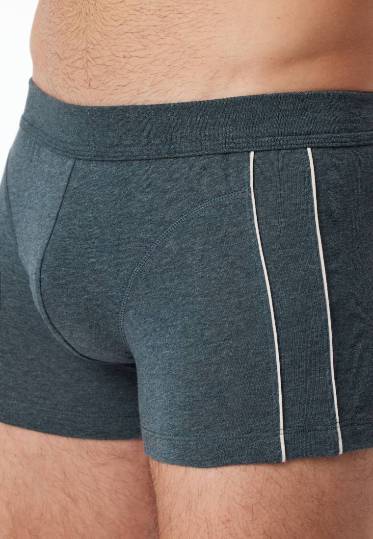 Schiesser Shorts blau-meliert - Comfort Fit Vatertagsangebot
