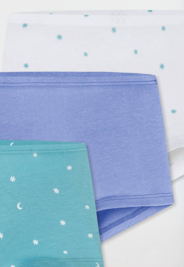 Schiesser Shorts 3er-Pack Sterne Monde mehrfarbig - 95/5 Tägliche Deals