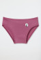 Schiesser Slip Feinripp Monddruck malve - Fine Rib Modal