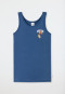 Schiesser Unterhemd Pferd blau - Horse World