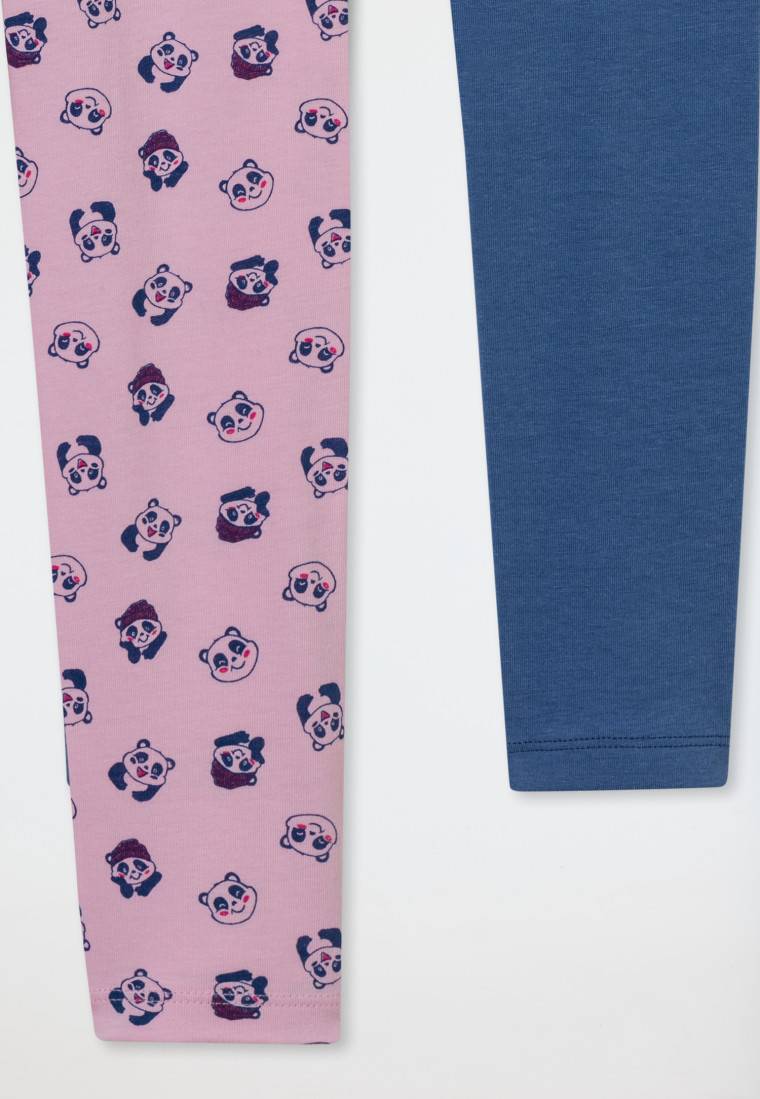 Schiesser Leggings 2er-Pack Pandas mehrfarbig - 95/5 Discount Store für neue Produkte