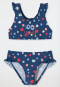 Schiesser Bustier-Bikini Wirkware recycelt LSF40+ Racerback Punkte Rüschen mehrfarbig - Cat Zoe