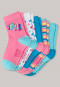 Schiesser Mädchensocken 5er-Pack mehrfarbig - Einhorn