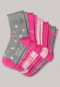 Schiesser Mädchensocken 5er-Pack Herzen mehrfarbig - Stern Nur noch ein Tag übrig