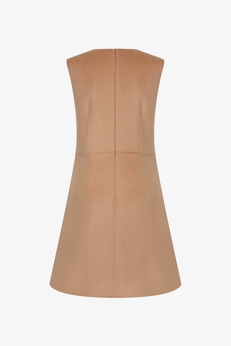 Sly 010 Tailliertes Kleid aus Doubleface Neueste Stile