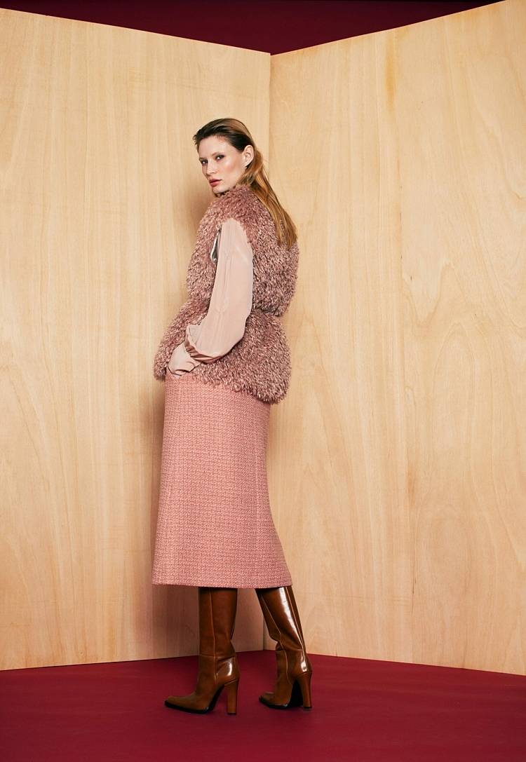 Sly 010 Kastige Faux-Fur Weste Begrenzt auf 3 Tage