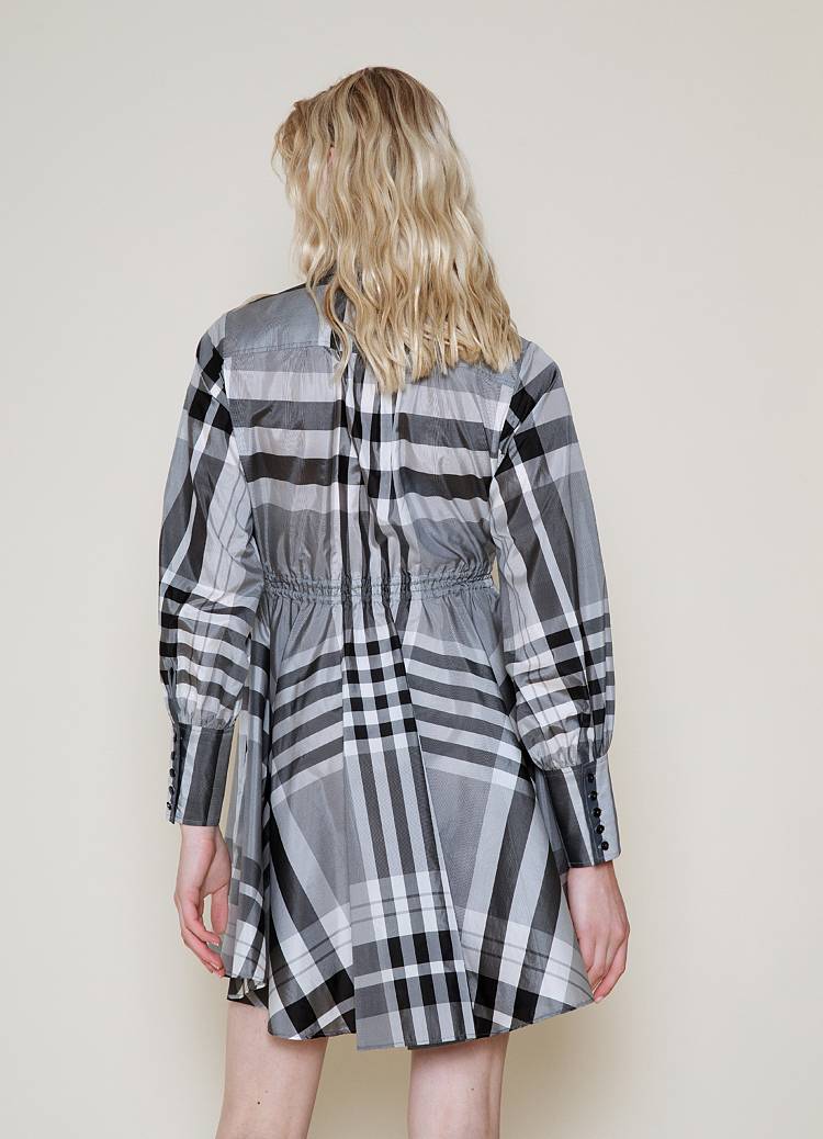 Sly 010 Hemdblusenkleid mit schwingendem Rock Verkauf