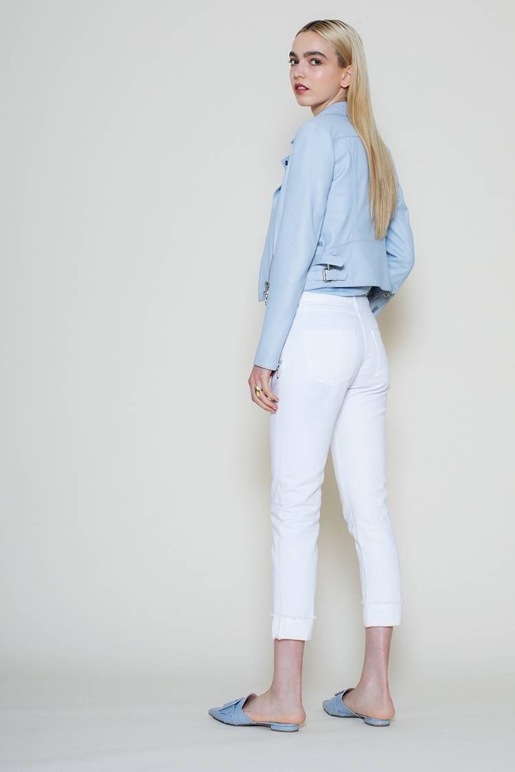 Sly 010 Lederjacke im Bikerstil Blitzverkäufe