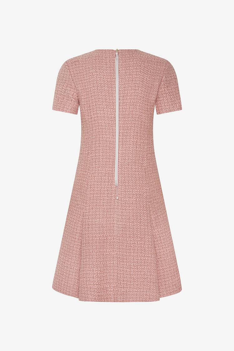 Sly 010 Kurzes Tweed-Kleid in A-Linie Valentinstagsangebot