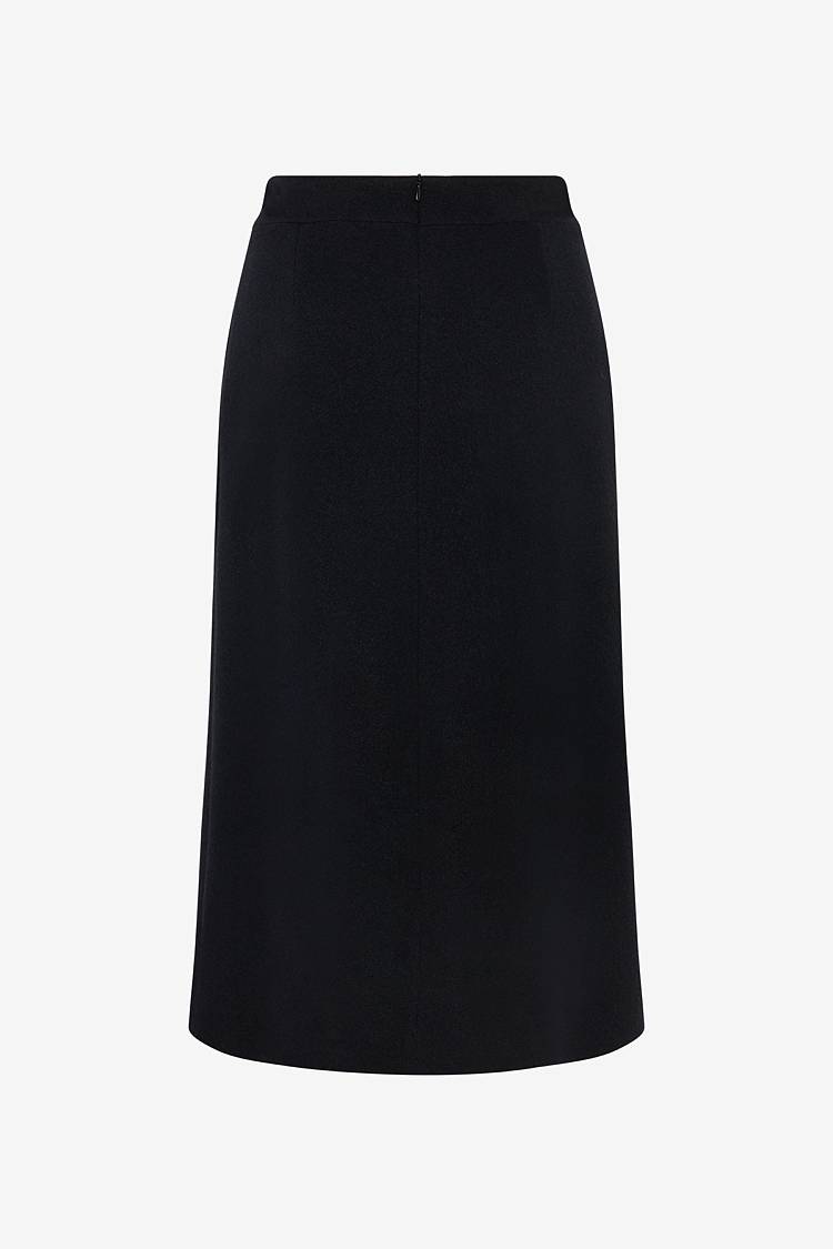Sly 010 Minimalistischer Wollrock Schlussverkauf