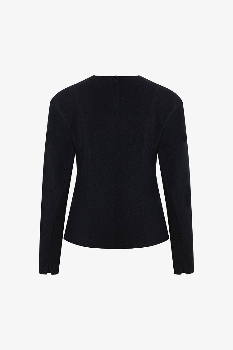 Sly 010 Minimalistisches tailliertes Wolltop Günstiger Verkauf