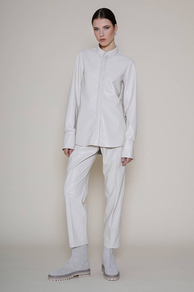 Sly 010 Paperbag Hose in Lederoptik Fabrik Onlineshop