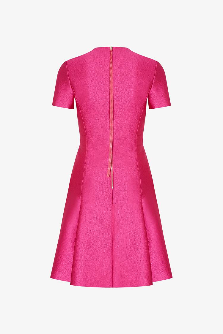 Sly 010 Verspieltes festliches Kleid aus Taft Neueste Mode