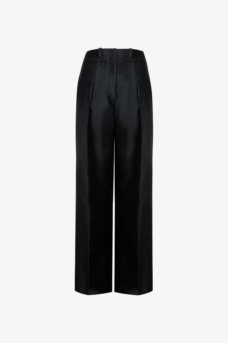 Sly 010 Gerade Hose mit Bundfalte Große Rabatte