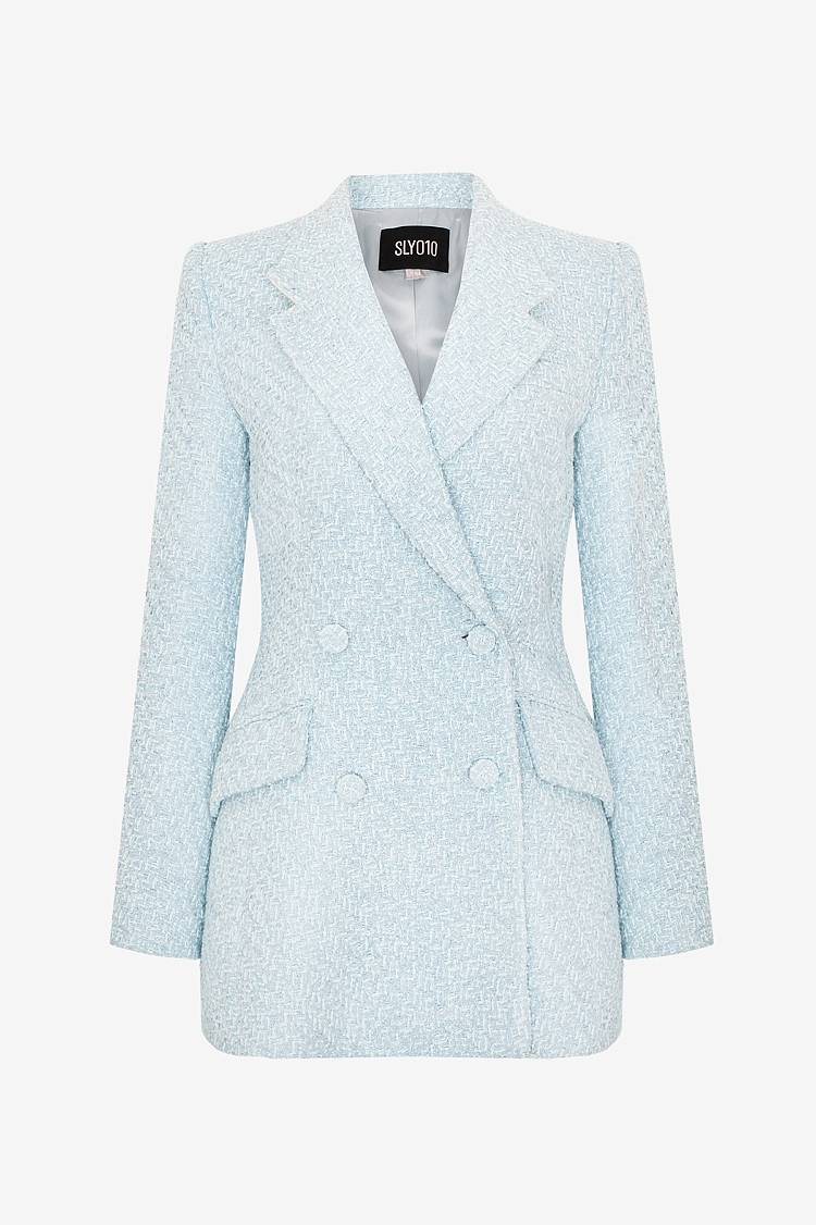 Sly 010 Doppelreihiger Blazer Begrenzte Freigabe