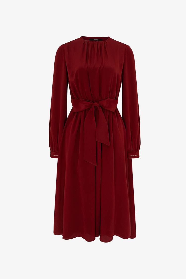Sly 010 Feminines Seidenkleid Riesige Rabatte