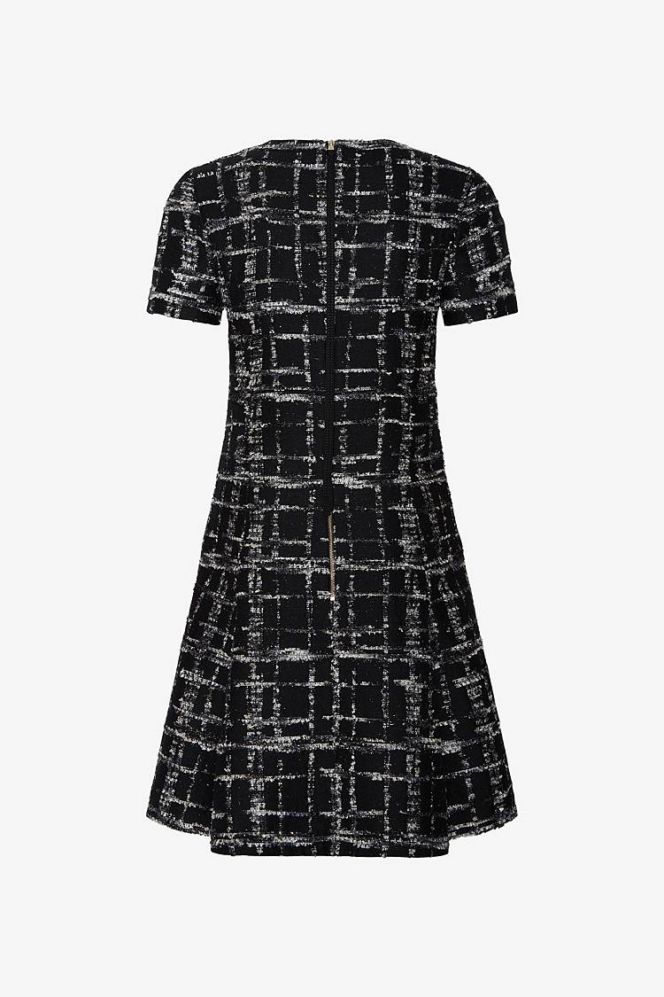 Sly 010 Kurzes Tweed-Kleid in A-Linie Online Shopping