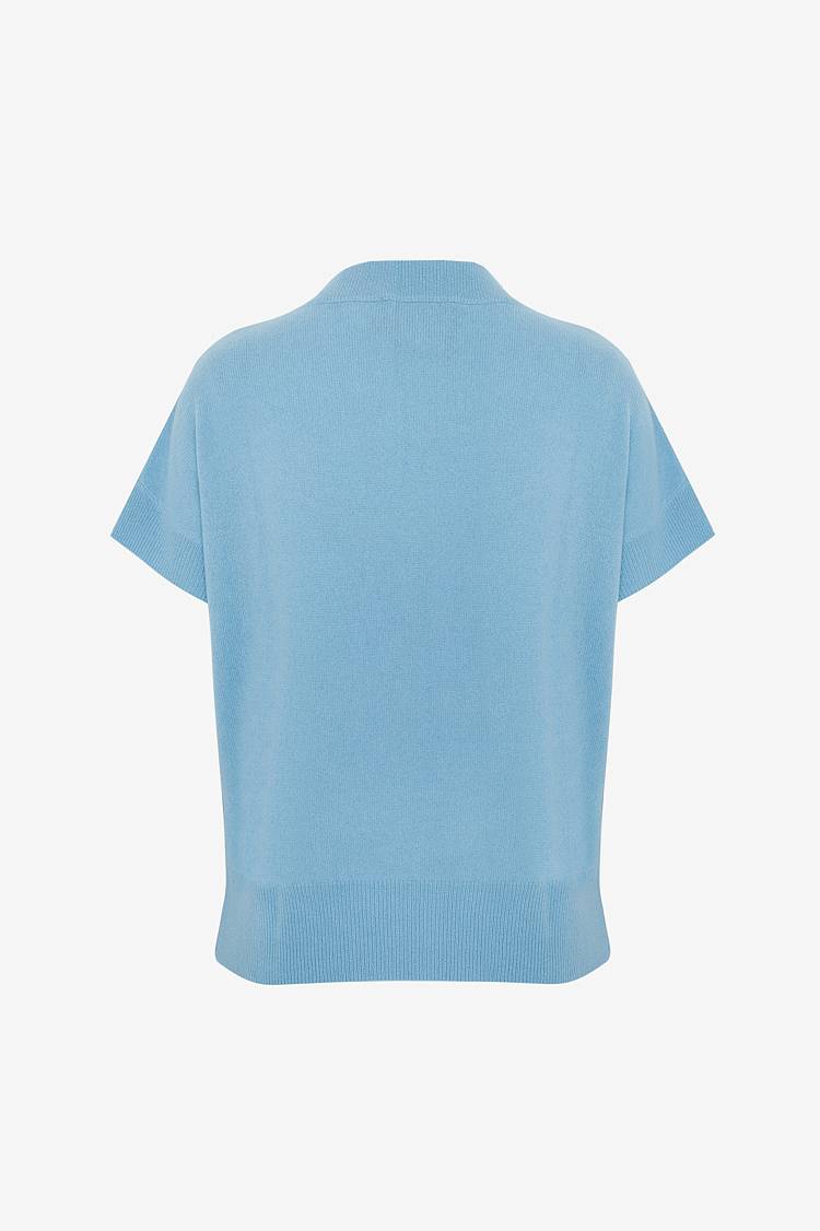 Sly 010 Kashmir Pullover mit kurzen Ärmeln Online Outlet