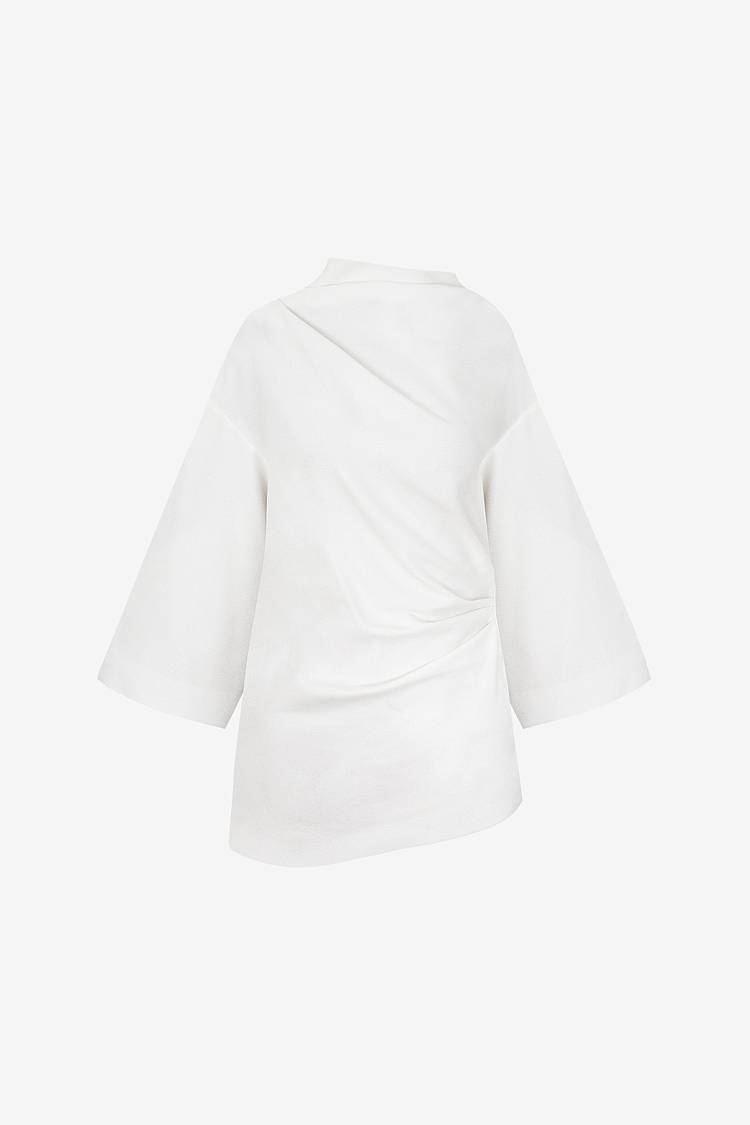 Sly 010 Drapiertes Top mit weiten Ärmeln Wochenangebot