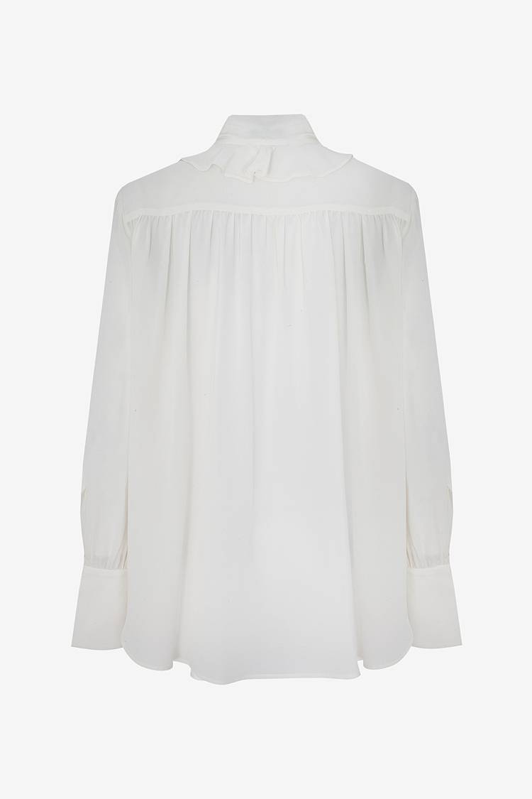 Sly 010 Seidenbluse mit Schluppe Fabrikpreis