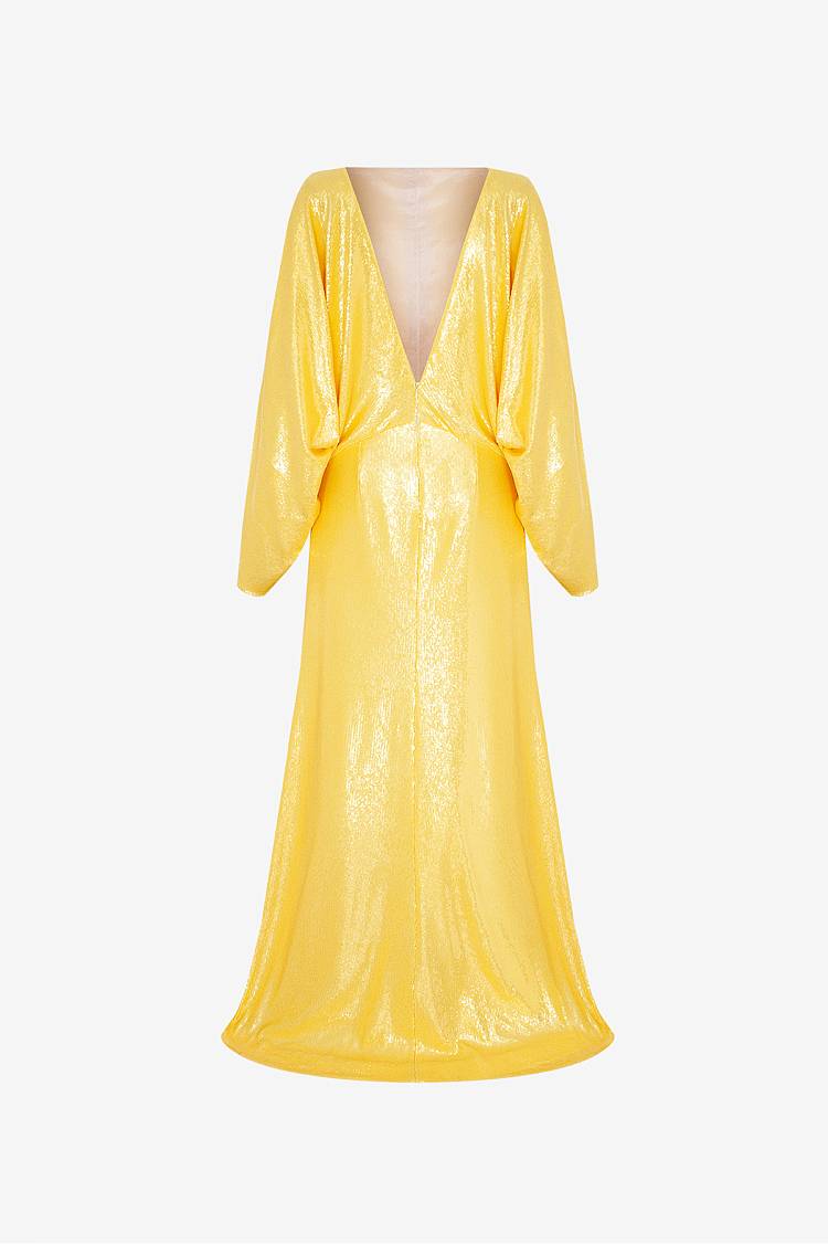 Sly 010 Bodenlanges Paillettenkleid Tiefpreis