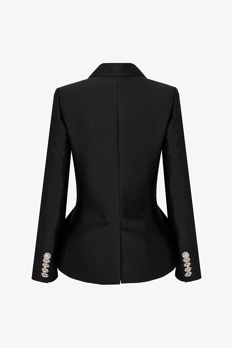 Sly 010 50s Blazer aus Seidentaft Super Sparpreis