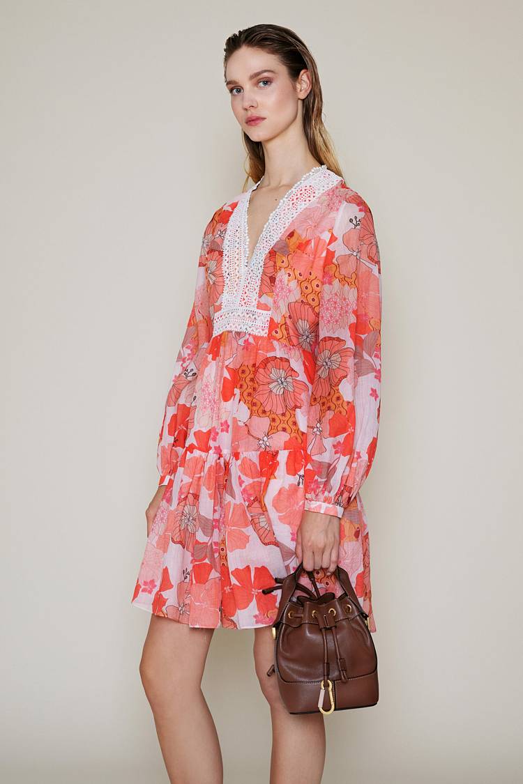 Sly 010 Blumenbedrucktes Kleid JETZT KAUFEN
