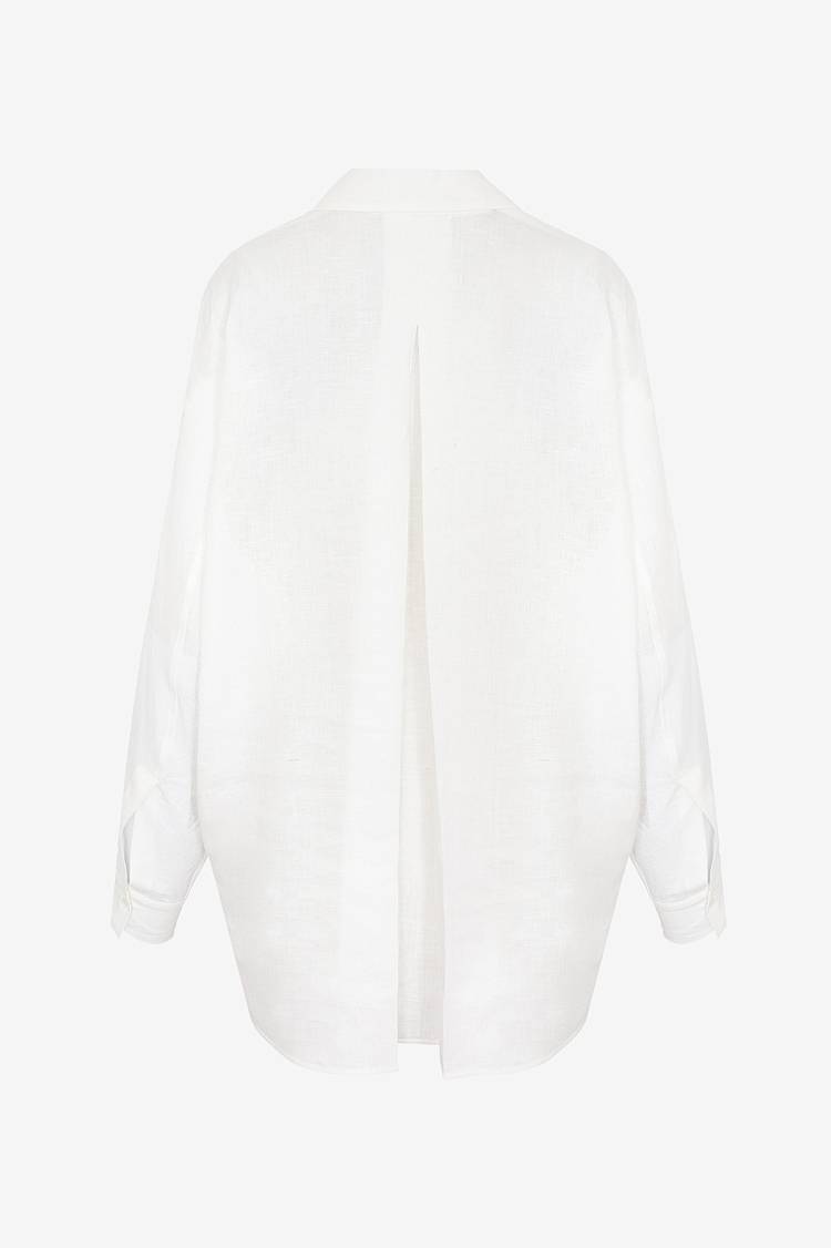 Sly 010 Baumwollbluse mit offenem Hemdkragen Riesige Rabatte