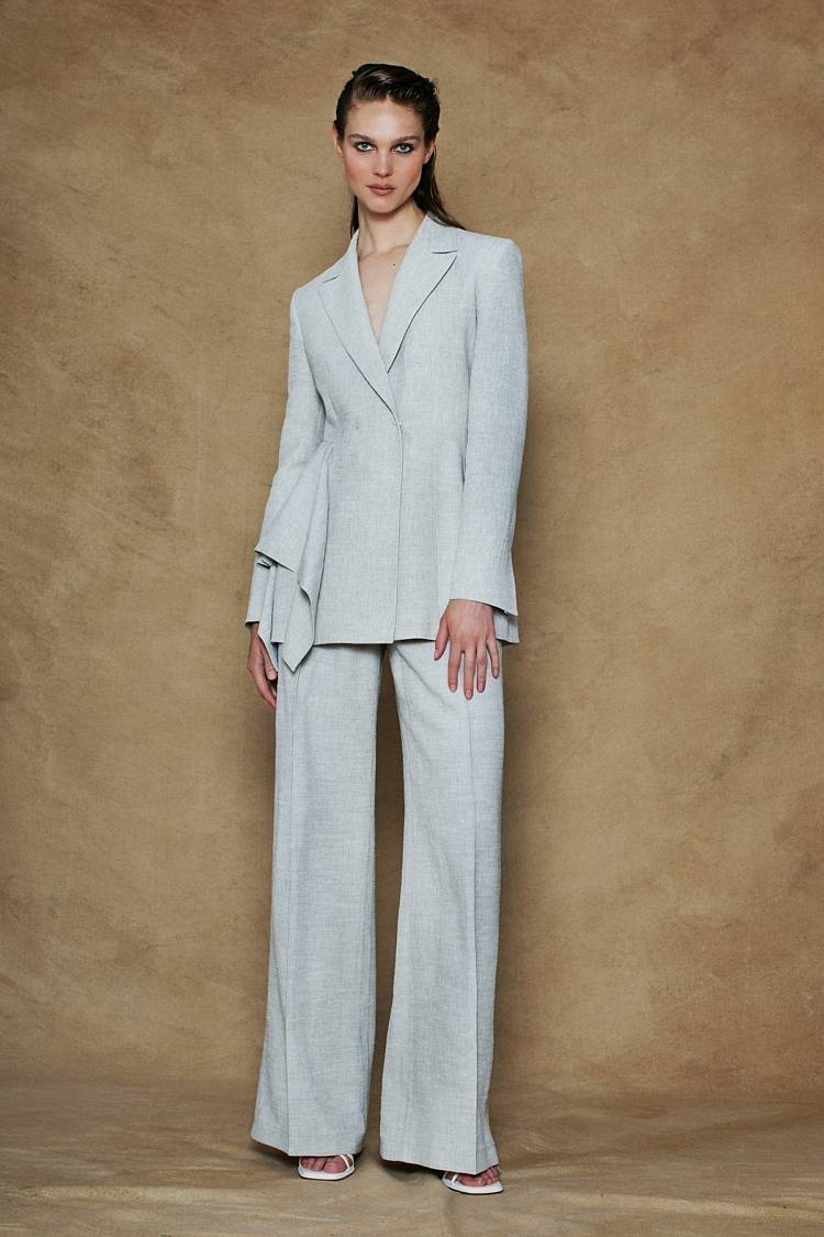 Sly 010 Gerade Hose mit Bundfalte Im Verkauf