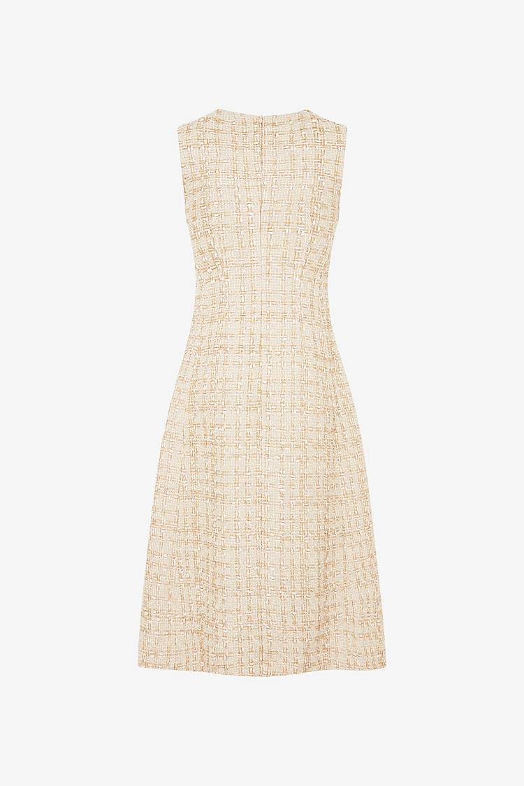 Sly 010 Ärmelloses Tweed-Kleid Auslauf