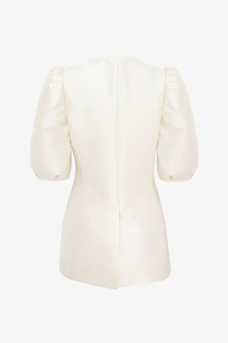 Sly 010 Bridal Blazer mit kurzen Ärmeln im Angebot