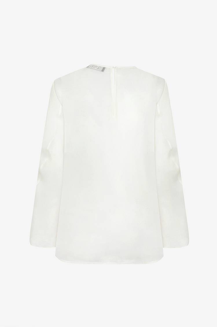Sly 010 Top mit drapierter Schleife Limitierter Zeitrabatt