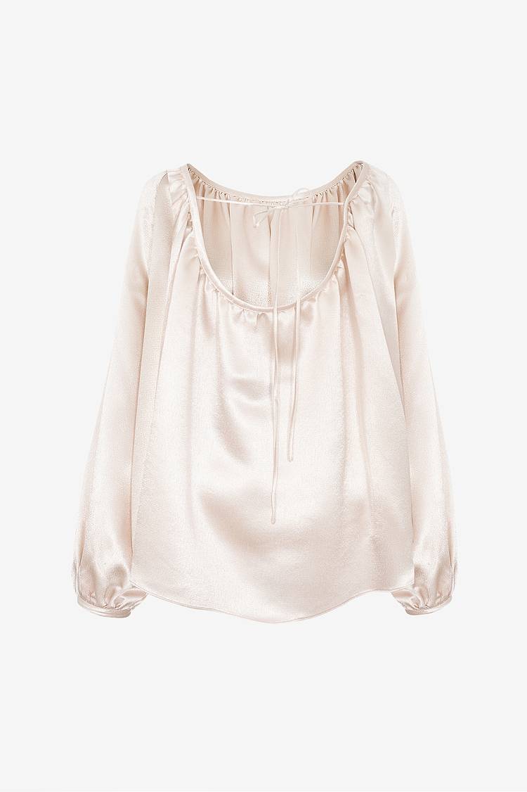 Sly 010 Locker geschnittene Bluse aus Viskose Tiefpreis
