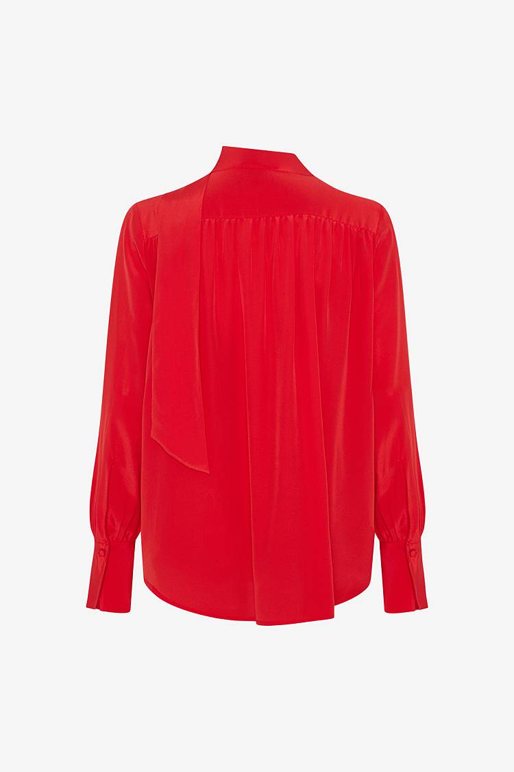 Sly 010 Seidenbluse mit Schluppe Neueste Stile