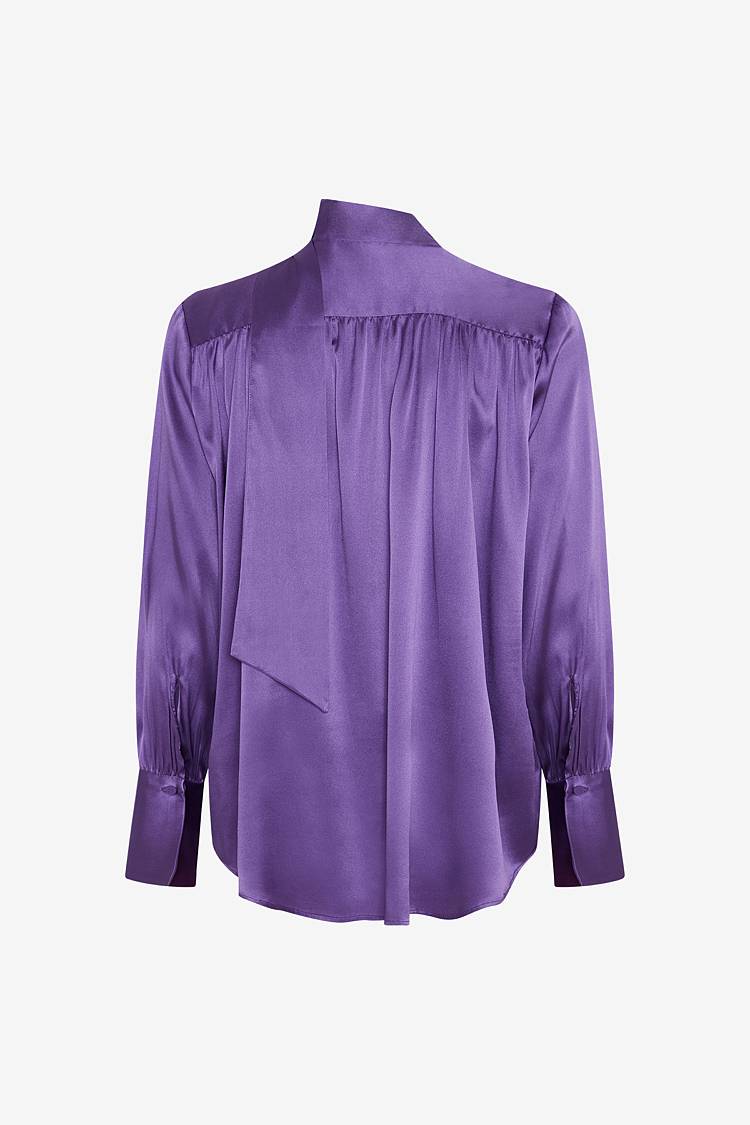 Sly 010 Bluse mit Schal-Detail Clearance-Verkauf
