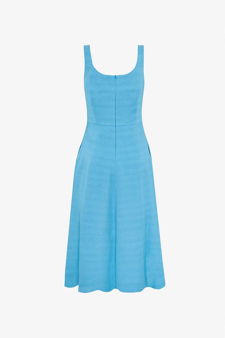 Sly 010 Kleid mit Herzausschnitt aus Crêpe-envers-Satin Fabrik Onlineshop