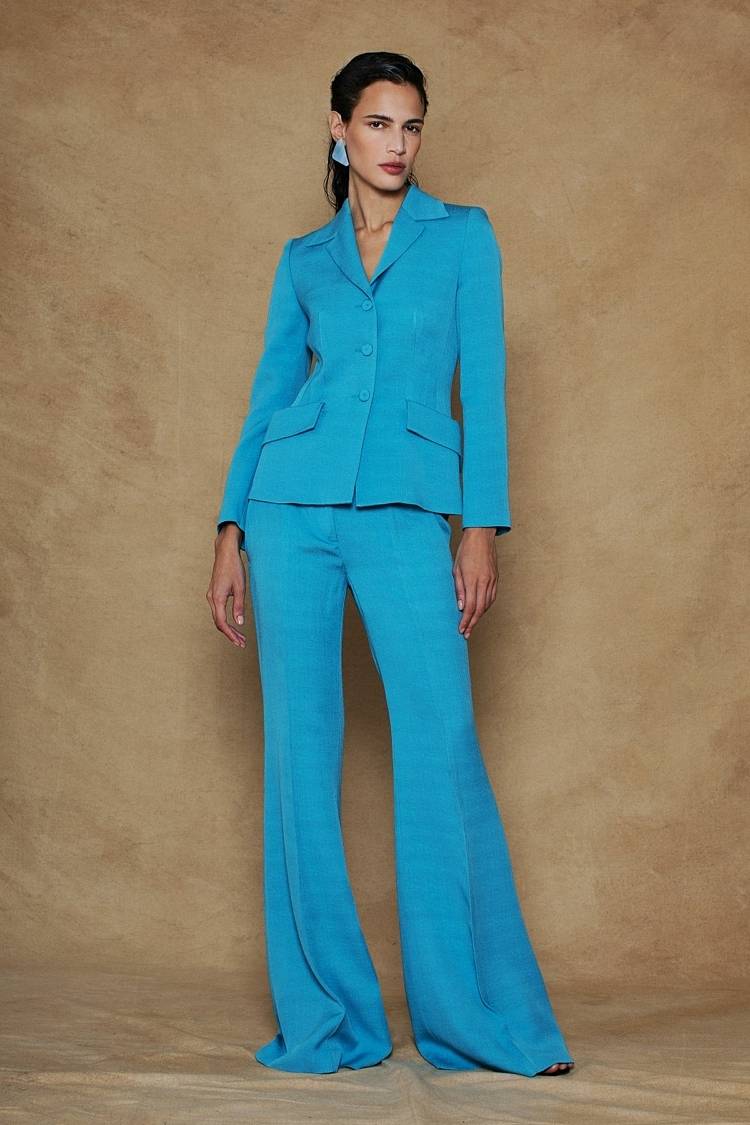 Sly 010 Weite Hose aus Crêpe-envers-Satin Günstig kaufen