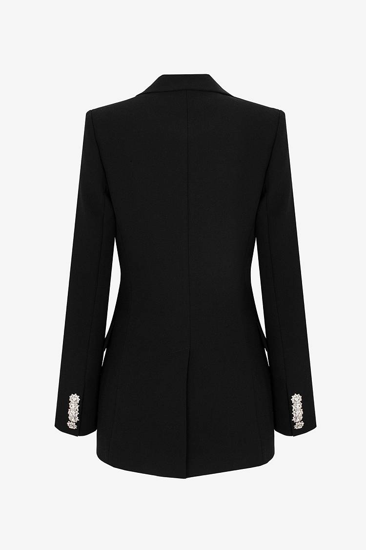 Sly 010 Blazer mit Kristallknopf Preisnachlass