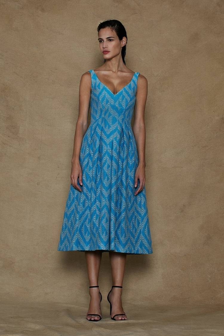 Sly 010 Ärmelloses Kleid aus Jacquard Top Angebot