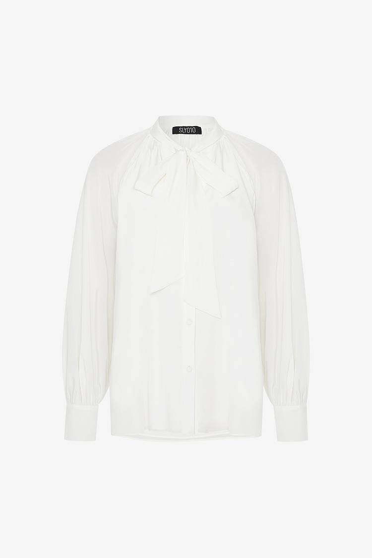 Sly 010 Bluse mit Schluppe Kostenlose Rückgabe