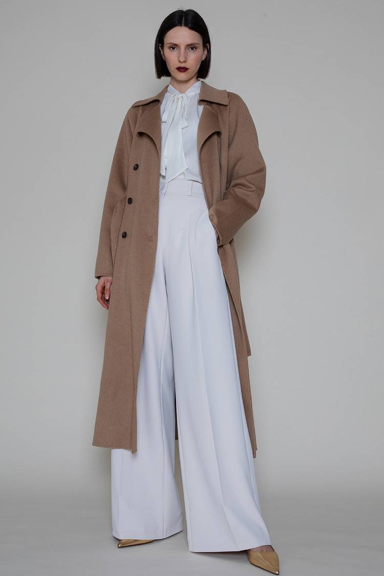 Sly 010 **Doubleface Wollmantel** Kostenloser Versand