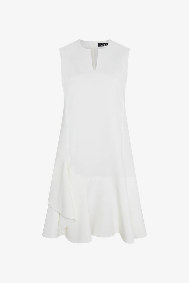 Sly 010 Kleid aus Crêpe-envers-Satin VIP-Rabatte